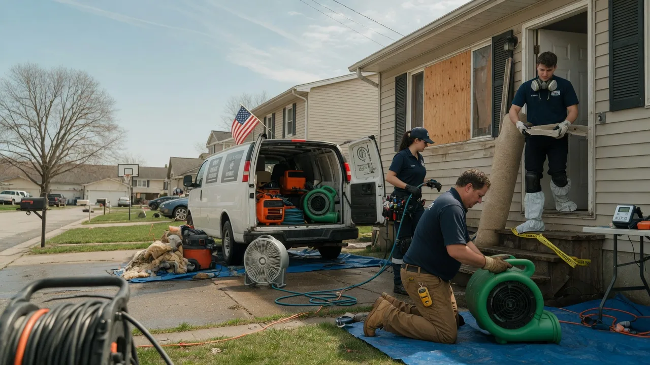 Water Damage Restoration in Langley, OK near me
